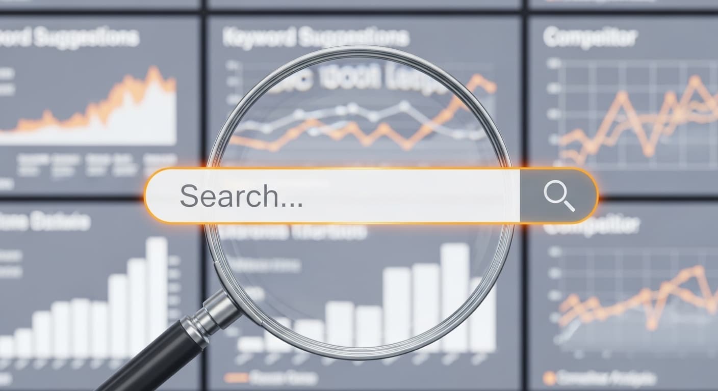 SEO optimizasyonu hizmetini anlatan analitik grafik görseli